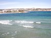 View towards the port and the San Antonio promontory